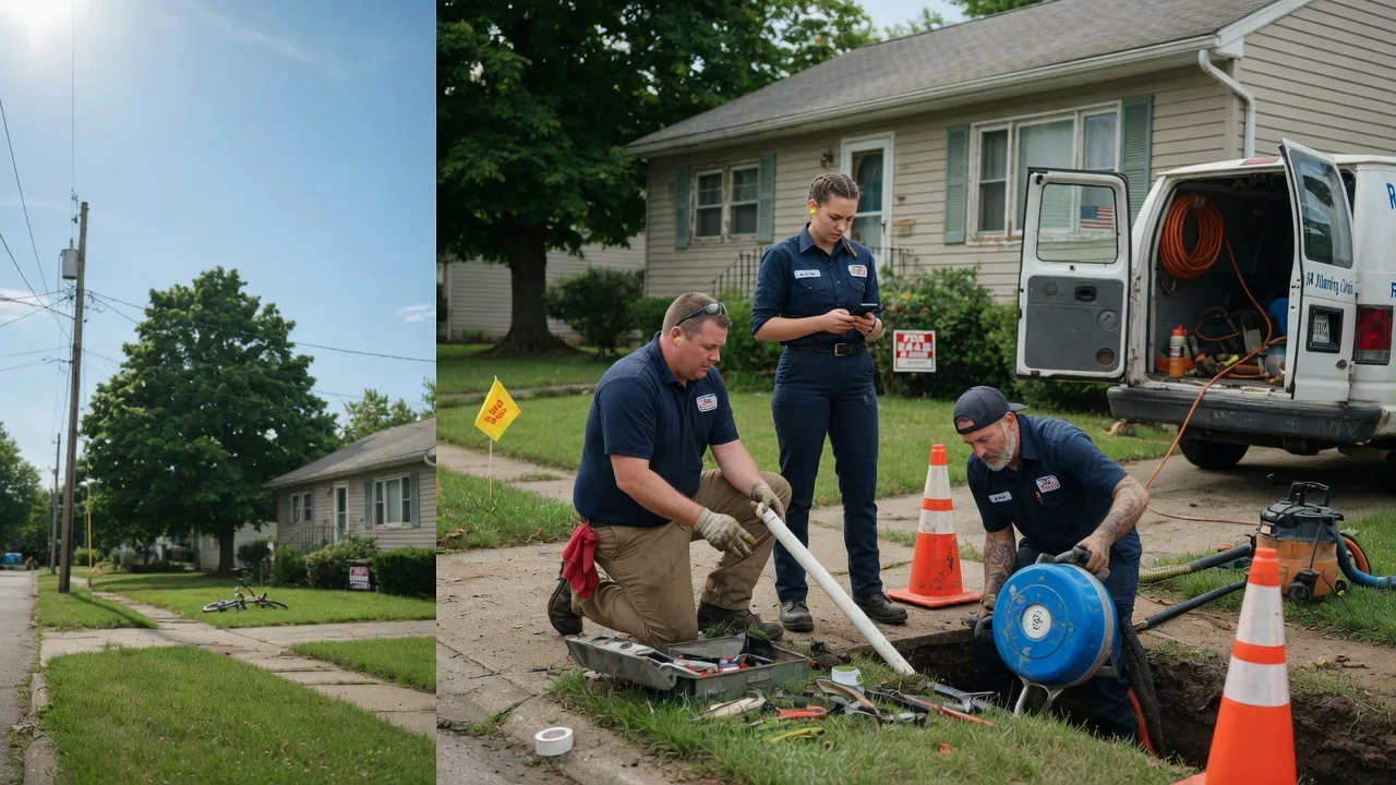 Sewer Line Repair in Gwynneville, IN near me